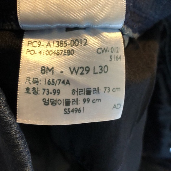 Women’s size 8 signature by Levi Strauss totally slimming pull on skinny jeans - Picture 9 of 12